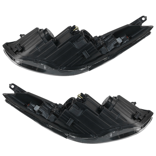 Headlights Assembly Left Right Pair w/ Bulbs for Hyundai Elantra 2014 2015 2016