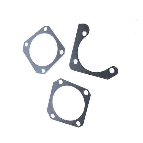 Rear Brake Disc Set w/ Brackets for GM A F X-Body Buick Chevy Pontiac 1964-1977