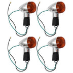 4X Motorcycle LED Turn Signal Blinker Indicator Lights For Honda Suzuki Yamaha
