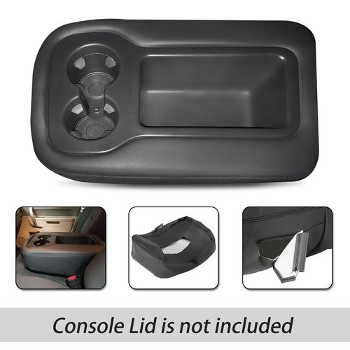 Console Jump Leather Armrest Cover for Chevy Silverado 1500 2500 3500 2007 2014