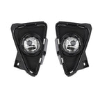Bumper OE Factory Clear Fog Lights Lamps for 2016 2017 2018 for Toyota RAV4