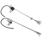 Front Power Window Regulator Set For 1999-2011 Freightliner Argosy With Motor