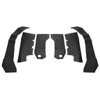 Full Set of 6 Fender Flares Mud Guards for 21-24 Yamaha Wolverine RMAX2 1000
