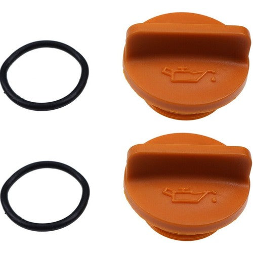 2X Oil Cap 124160-01751 For Yanmar 4TNE94 4TNE98 4TNE106 4TNV94 4TNV98 4TNV106