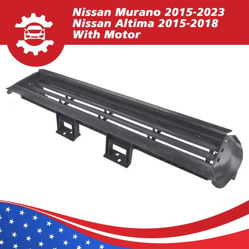 Grille Radiator Shutter W/ Motor for Nissan Murano Altima 2015-18 2.5L 3.5L New