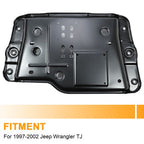 Transmission Skid Plate Crossmember Powder Coated for Jeep Wrangler TJ 1997-2002