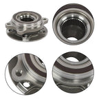4pcs Wheel Hub Bearing Assembly Front/Rear For Audi A4 A5 A6 Q5 S4 S5 All Models