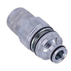 6680018 Female Flat Face Coupler Compatible With Bobcat S175 S185 S205 S220 S250
