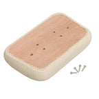 New 2× Seat Back Cushion Assembly White For Club Car DS Golf Cart 1979-2000.5