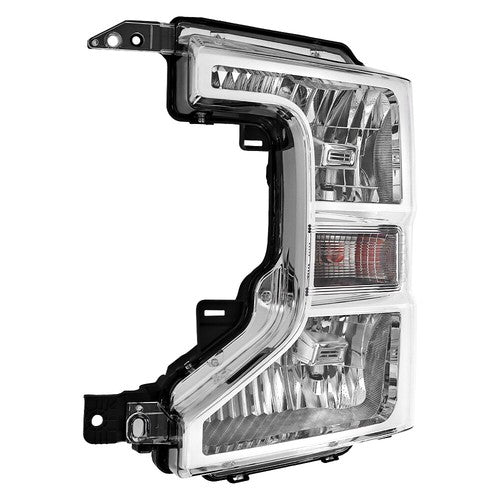 Front Headlight For Ford F250 F350 F450 2020-2022 Halogen Left Single Clear Lens