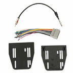 Radio Double Din Dash Install Bezel Kit for Dodge Ram 1500 2500 3500 2006 2009