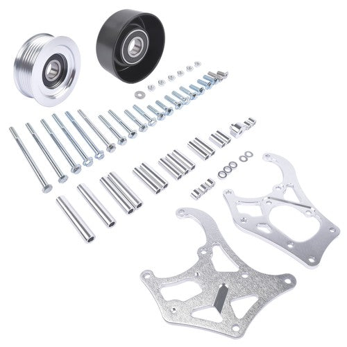 A/C Air Conditioning Compressor Bracket Kit Fits for LS Truck/SUV LS3/L99 Camaro
