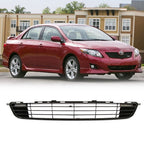 Black Factory Style Front USA Bumper Lower Grille Fits Toyota Corolla 2009 2010
