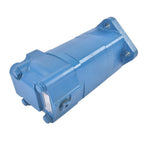Blue Hydraulic Motor 4 Holes Replacement for Skid Steer Rotary Tiller BM5-400