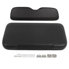 Set Front Seat Cushion For EZGO Medalist TXT 1994-2013 Incl. Hardware Golf Cart