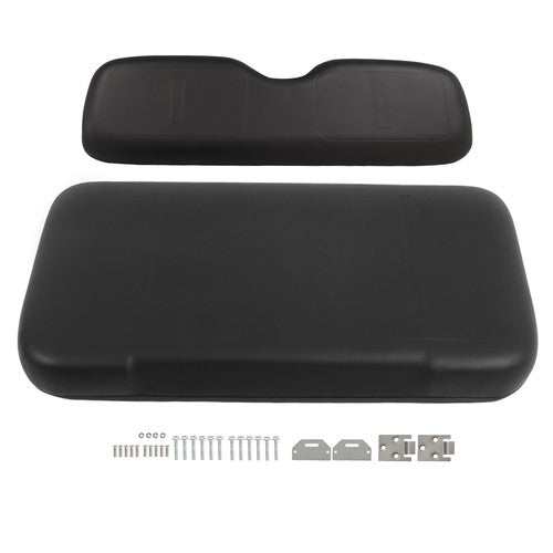 Set Front Seat Cushion For EZGO Medalist TXT 1994-2013 Incl. Hardware Golf Cart