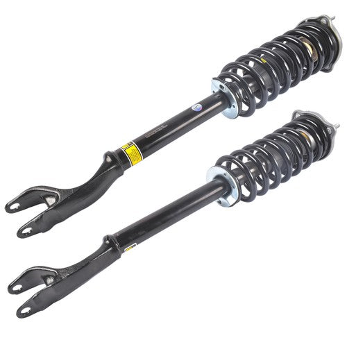 2x Front Shock Spring Assys w/o ADS For Mercedes E350 E450 E63 W213 4Matic 17-23