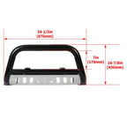 Bull Bar Push Bar Bumper Grille Guard for Toyota Tacoma 98 04 4Runner 96 98