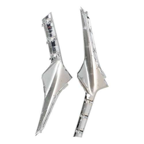 For Chevrolet Blazer 2019-2021 Chrome Front Left Right Grille Molding Trim 2PCS