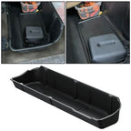 Underseat Storage Box Black For 09-14 Ford F150 Super Crew Cab Without Subwoofer