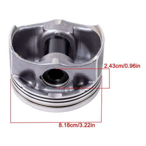 For Audi & Volkswagen & Seat 2.0L Engine Rebuild Overhaul Kit 23mm Piston Pin