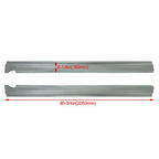 Pair Slip On Rocker Panels for 2009-18 Dodge Ram 1500 2500 3500 Pickup Crew Cab