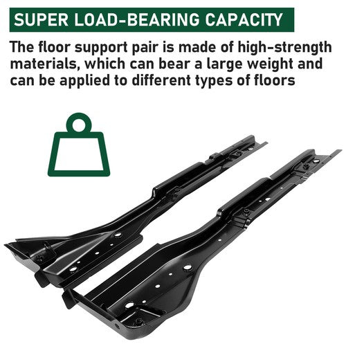 For 97-06 Jeep Wrangler TJ Full Body Mounts Torque Boxes Box Floor Supports Pair
