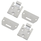 Seat Bottom Hinge and Plate Set of 2 For EZGO TXT/Medalist 1995 Up Golf Cart