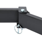 4 Inch Bumper Universal Steel Bumper Mounted RV Griddle Plate for Grilling