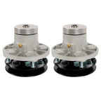 2Pcs Lawn Mower Spindle Assembly For John Deere AM108925 AM107590 38" Deck