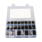 1625 Pcs M2 M3 M4 M5 Bolts and Nuts Hex Socket Head Screw Assortment Kit