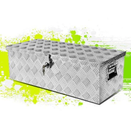 30" Aluminum Truck Pickup ATV Camper Tool Box Trailer Flatbed RV Storage w/ Lock