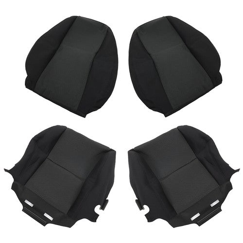 Seat Cover Top Bottom Cloth For Chevy Silverado 1500 2500HD 3500HD 2007-2014