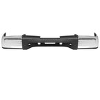 Chrome Steel Rear Bumper Fit For Chevy Silverado GMC Sierra 1500 07-13 Pickup