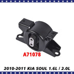 Engine Trans w/o Bracket & Torque Strut Mount 3PCS for Kia Soul 1.6L 2.0L 10-11