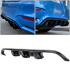 Carbon Fiber Style Rear Bumper Diffuser Valance for BMW F80 M3 F82 M4 15-18