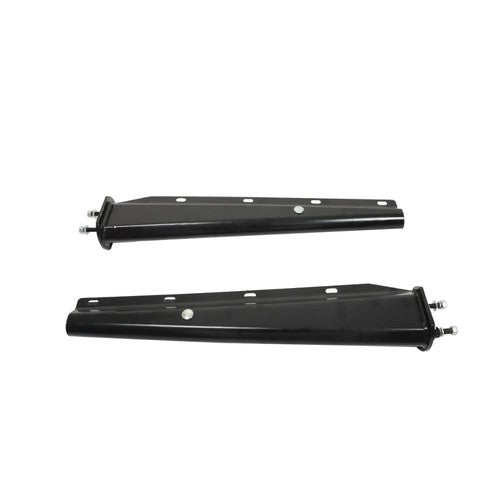 2.5" Bolt Spacing 30" Mud Flap Hanger Set Spring Loaded Straight For Semi Trucks