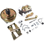 8" Brake Booster Conversion Kit for 1960-66 Chevy C10 C20 Pickup Zinc Disc/Drum