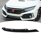 For 2016-2021 Honda Civic Passenger Side Black Headlight Eyelid Molding Trim