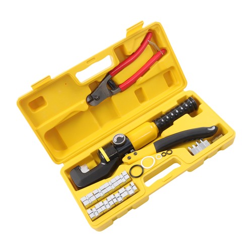 10Ton Hydraulic Crimper Tool for 1/8" to 3/16" Stainless Steel Cable Railing Kit