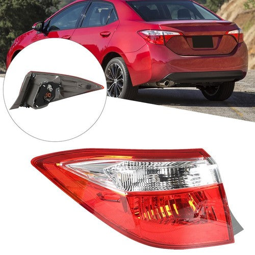 For 14-16 Toyota Corolla Red Tail Light Signal Lamp Rear Left Driver Side Outer