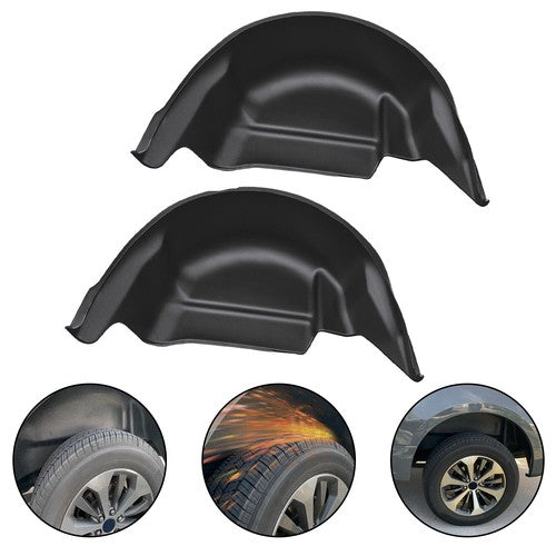 Fit for 2015 2020 Ford F150 Rear Wheel Well Inner Mud Flap Splash Guards Liners