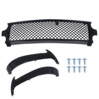 ABS Plastic Black Front Bumper Grille New Fit For Chevrolet Silverado 1999-2002