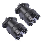 2x 1" Shaft Hydraulic Motors 2 Bolt Mount for Char-Lynn Eaton H Series 101-1701
