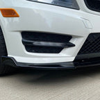 Gloss Black Front Bumper Lip Splitter For Mercedes Benz W204 Sport C Class 08 14