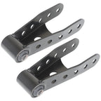 For Dodge Chevrolet Ford & GMC Rear Lowering Shackle Kit 2PCS 6400 With 2" Drop