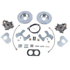 For 1978-88 G Body Chevy Pontiac Rear Disc Brake Conversion Kit Drilled Rotor