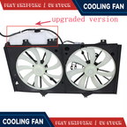 Dual Radiator and Cooling Condenser Fan w/Kettle for 2012-2017 for Toyota Camry