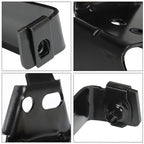 Black Fit For 2011-2014 GMC Sierra 2500/3500 HD Front Bumper Bracket 2 Pc LH&RH