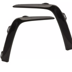 Front Bumper Molding Trim for Honda Pilot 2023-2025 Glossy Black LH RH Side